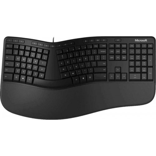 Клавиатура Microsoft Ergonomic Black USB (LXM-00011) 