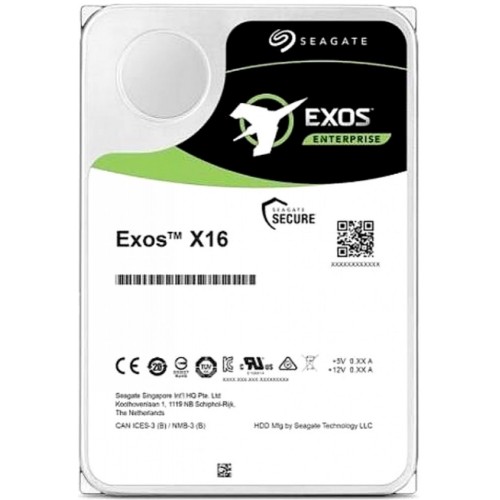 Жесткий диск 14Tb SAS Seagate Exos X16 (ST14000NM002G)