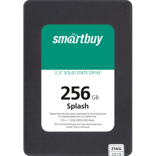 Накопитель SSD 256Gb SmartBuy Splash (SBSSD-256GT-MX902-25S3)