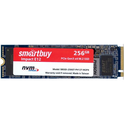 Накопитель 256Gb SSD SmartBuy Impact E12 (SBSSD-256GT-PH12-M2P4)