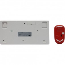 Комплект (клавиатура+мышь) Smartbuy красно-белый [SBC-220349AG-RW]