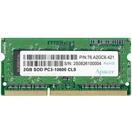 Оперативная память Apacer DDR3 SODIMM 8GB (DV.08G2K.KAM) 