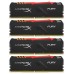 Память оперативная Kingston 32GB 3000MHz DDR4 CL15 DIMM (Kit of 4) HyperX FURY RGB