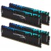 Память оперативная Kingston 32GB 3200MHz DDR4 CL16 DIMM (Kit of 4) XMP HyperX Predator RGB