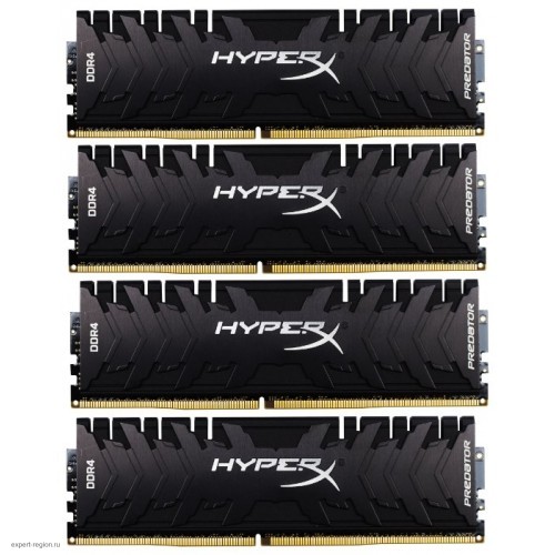 Память оперативная Kingston 32GB 3600MHz DDR4 CL17 DIMM (Kit of 4) XMP HyperX Predator