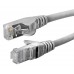 Патч-корд Lanmaster TWT-45-45-0.3-GY вилка RJ-45-вилка RJ-45 кат.5е 0.3м серый ПВХ