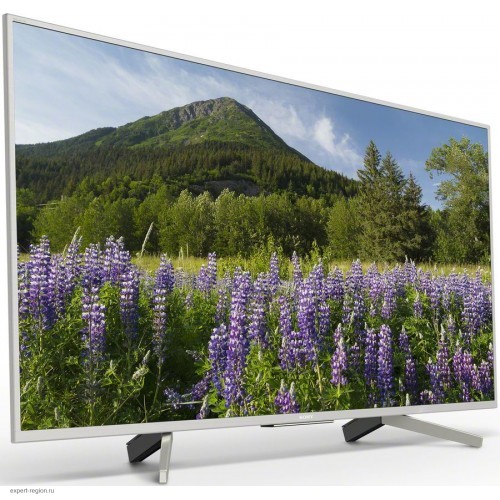Телевизор 49" LED Sony KD49XF7077SR2 черный/серебристый