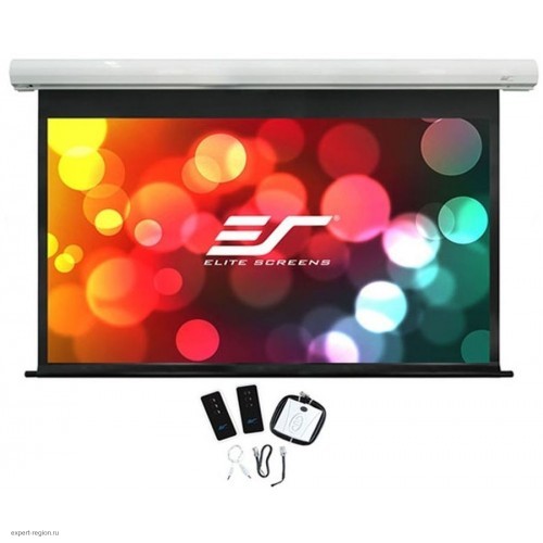 Экран Elite Screens 149x266см Saker electric SK120XHW-E10 16:9 настенно-потолочный рулонный