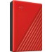 Внешний накопитель 2.5" WD Original USB 3.0 4Tb WDBPKJ0040BRD-WESN My Passport красный