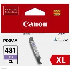Картридж струйный Canon CLI-481XL PB 2048C001 фото голубой для Canon PixmaTS8140TS/TS9140