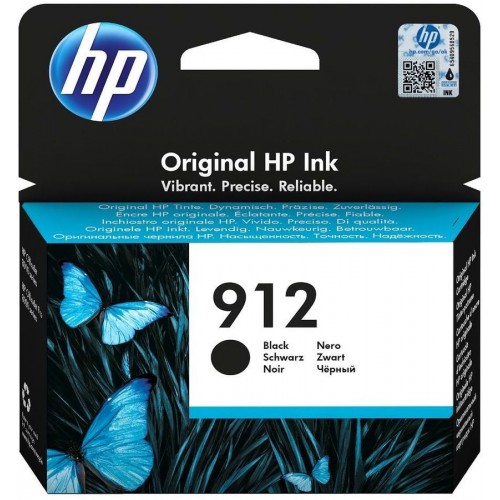 Картридж струйный HP 912 3YL80AE черный (300стр.) для HP DJ IA OfficeJet 801x/802x