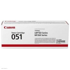 Картридж лазерный Canon 051 2168C002 черный (1700стр.) для Canon LBP162dw