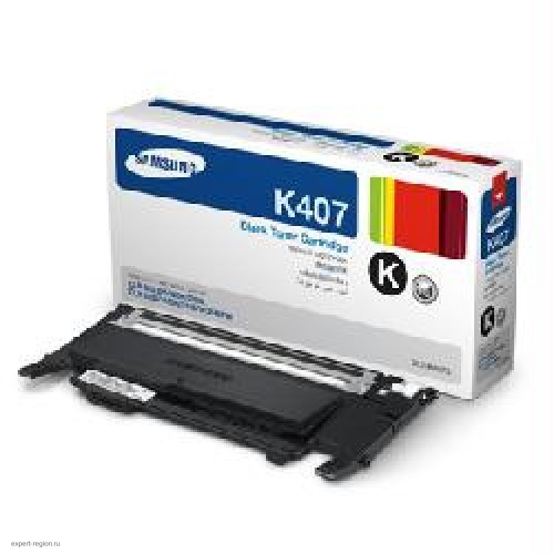 Картридж лазерный Samsung CLT-K407S SU132A черный (1500стр.) для Samsung CLP-320/325/CLX-3185