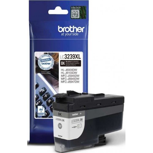 Картридж струйный Brother LC3239XLBK черный (5000стр.) для Brother HL-J6000DW/MFC-J5945DW