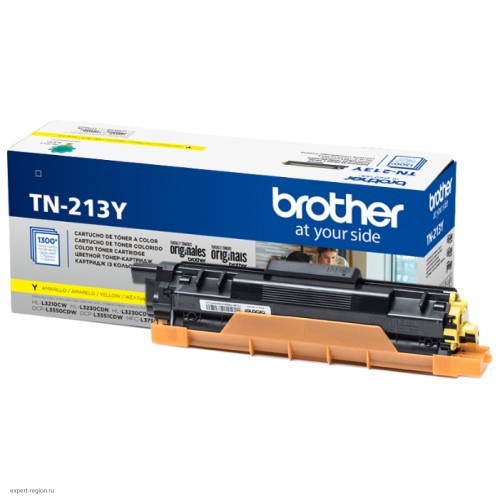 Картридж лазерный Brother TN213Y желтый (1300стр.) для Brother HL3230/DCP3550/MFC3770