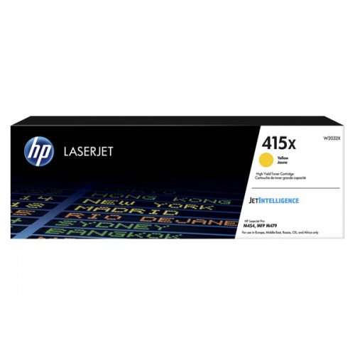 Картридж HP 415X желтый (6000стр.) для LJ M454/MFP M479