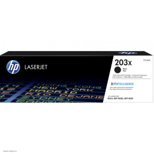 Картридж 203X HP CF540X Black {CLJ Pro MFP M254/280/281} (3200 стр)