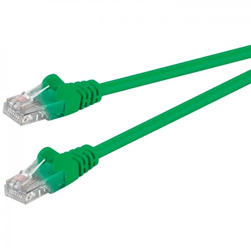 Патч-корд UTP кат.5e 0.3м, RJ45-RJ45, зеленый, Exegate (EX258665RUS)
