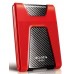 Внешний жесткий диск 2Tb ADATA HD650 Red (AHD650-2TU31-CRD)