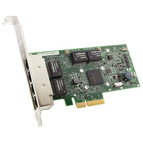 Контроллер Lenovo TCH ThinkSystem Broadcom NetXtreme PCIe 1Gb 4-Port RJ45 Ethernet Adapter 