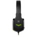 Игровая гарнитура Defender Warhead G-320 черный+зеленый, кабель 1.8 м 64032