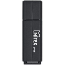 Накопитель USB 64Gb Mirex Line (13600-FMULBK64) Черный