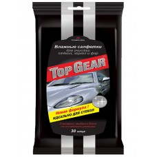 Салфетка Top Gear №30 влажная для стекол зеркал и фар