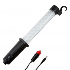 Лампа переносная ТР-8603 34 LED с аккумулятором,фонарем и штекером в прикуриватель 12V-220V