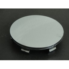 Заглушка (колпачок) на литой диск D65, наружн. d=67,2 мм, внутр d=65 мм. сфера, хром
