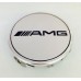 Заглушка (колпачок) на литой диск AMG хром D75/D65 (050)