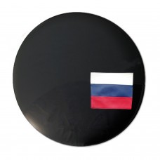 Чехол запаски РОССИЯ черный, R-16, R-17