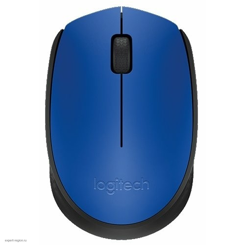 Мышь беспроводная Logitech Wireless Mouse M171 Blue USB (910-004640)