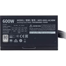 Блок питания 600W Cooler Master MWE White V2 (MPE-6001-ACABW-EU)