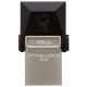 Флеш Диск Kingston 16Gb DataTraveler microDuo <DTDUO3/16GB>, USB3.0 черный