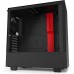 Корпус NZXT H510 CA-H510i-BR черный/красный без БП 