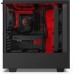 Корпус NZXT H510 CA-H510i-BR черный/красный без БП 