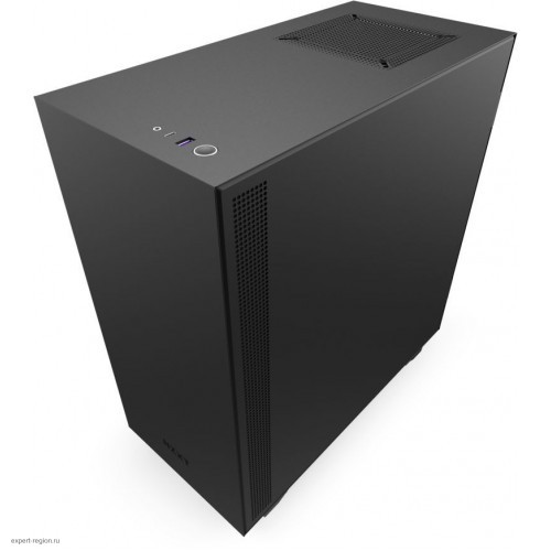 Корпус NZXT H510 CA-H510i-BR черный/красный без БП 