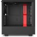 Корпус NZXT H510 CA-H510i-BR черный/красный без БП 