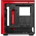 Корпус NZXT H710 CA-H710B-BR черный/красный без БП 