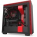 Корпус NZXT H710 CA-H710B-BR черный/красный без БП 