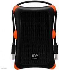 Portable Hard Disk Silicon Power Armor A30 2Tb, USB 3.2 , Shockproof, Black