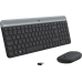Комплект (клавиатура + мышь) Logitech Slim Wireless Keyboard and Mouse Combo MK470 GRAPHITE