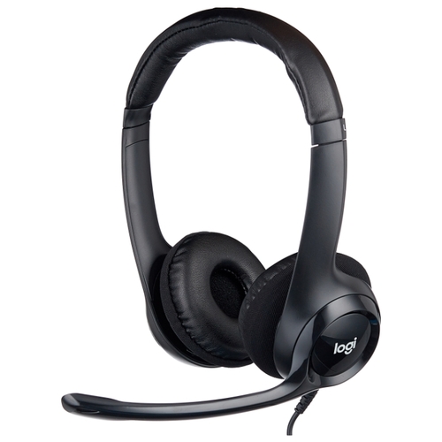 Гарнитура Logitech Headset H390 USB [981-000406]