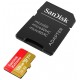Флеш карта microSDXC 128Gb Class10 Sandisk SDSQXA1-128G-GN6MA Extreme + adapter