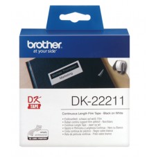 Картридж ленточный Brother DK22211 желтый для Brother QL-570