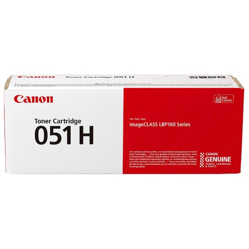 Картридж лазерный Canon 051 H 2169C002 черный (4100стр.) для Canon LBP162dw