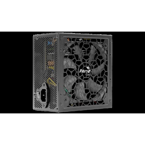 Блок питания Aerocool ATX 550W AERO WHITE 80+ (24+4+4pin) APFC 120mm fan 5xSATA RTL