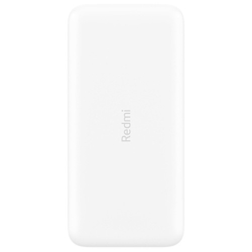 Мобильный аккумулятор Xiaomi Redmi Power Bank PB200LZM Li-Pol 20000mAh 2.4A+2.4A белый 2xUSB