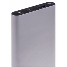 Мобильный аккумулятор Buro RB-10000-QC3.0-I&O Li-Pol 10000mAh 3A+1.5A серебристый 2xUSB