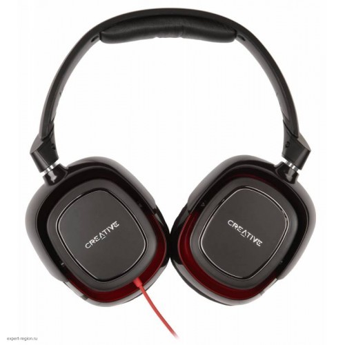 Наушники с микрофоном Creative HS 880 Draco черный/красный 2.5м мониторы оголовье (51EF0700AA001)